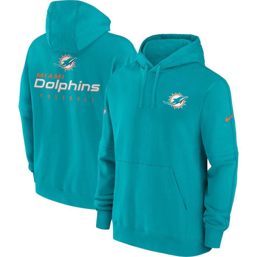 Men 2023 NFL Miami Dolphins green Sweatshirt style 1